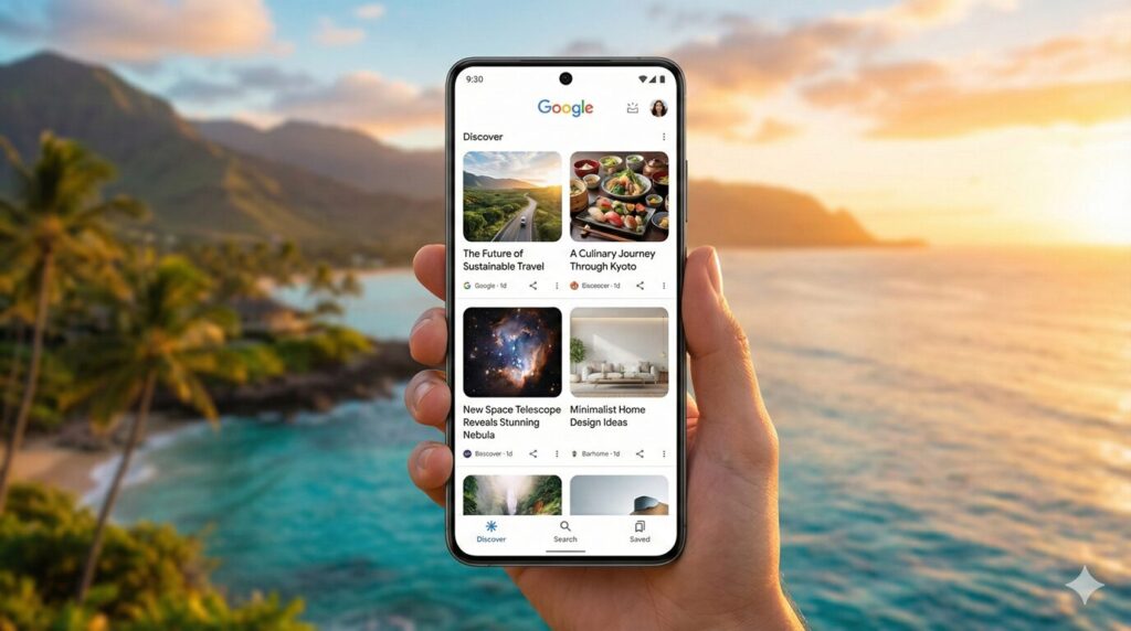 gemini generated image for google discover